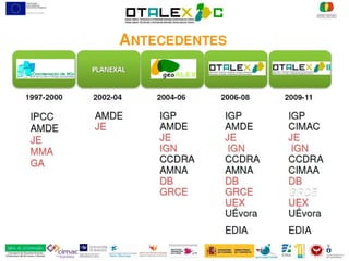 Implantación de un servidor SOS en la IDE OTALEX C