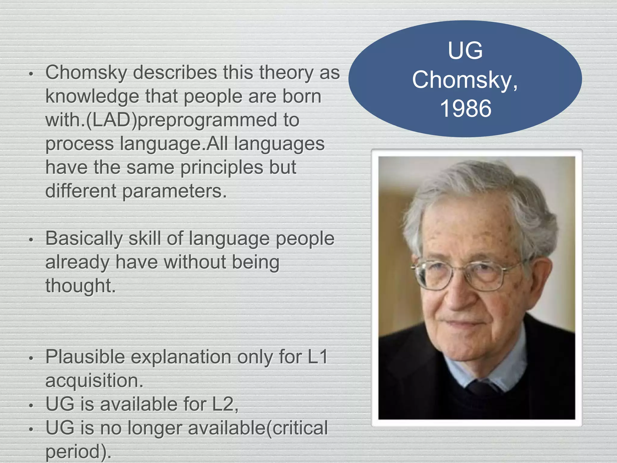 SLA ,Learning Theories , Second language Aquisition | PPTX