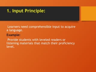 PRINCIPLES OF LANGUAGE SECOND LEARNING & TEACHING.pptx
