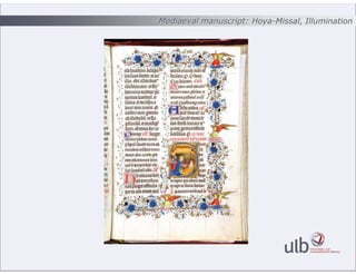 Mediaeval manuscript: Hoya-Missal, Illumination
 