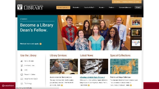 library websites of the future website library