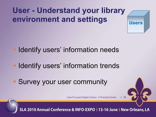  A digital library is a system, a database for digitized items, such as digitized books, more or less about a system, an infrastructure.