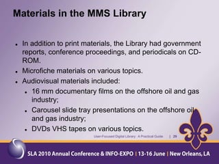  From a non-profit organization library?