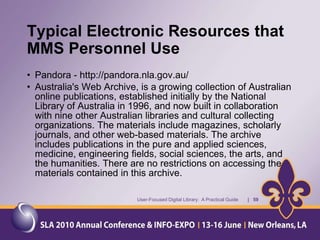 The MMS LibraryThe MMS Library is a small technical library office located in the New Orleans metropolitan area, specifically in suburban Jefferson Parish.