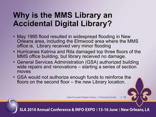 Two Groups of CustomersInternal CustomersMMS personnelExternal CustomersOther MMS personnel at other offices