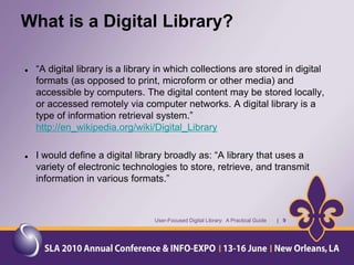 Work with your digital library content