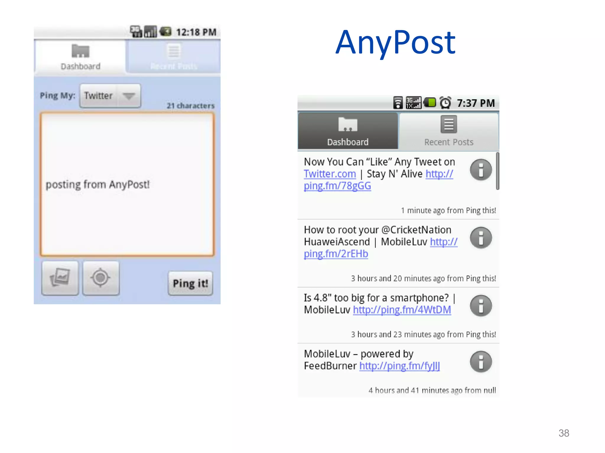 AnyPost




38
           38
 