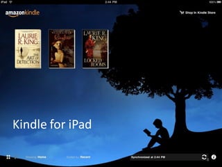 Kindle for iPad

                  8
                      8
 