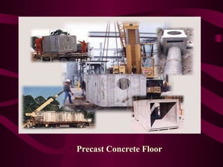 Precast Concrete Floor 