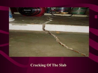 Cracking Of The Slab 