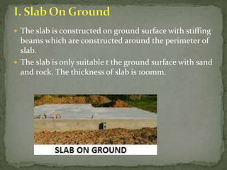 What Is A Slab? And What Are The Different Types Of Slab? | PPTX