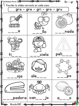sílabas trabadas........................ | PDF