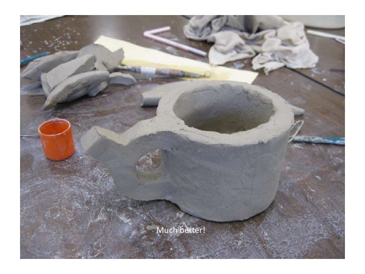 Ceramic Mug Using Slab Construction