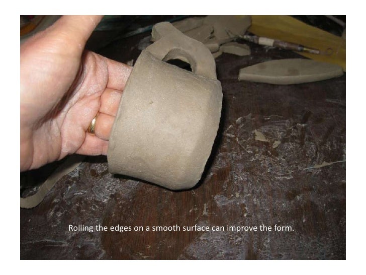 Ceramic Mug Using Slab Construction