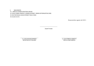 Área : Computación e Informática