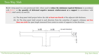 Reducing Slab Slabs&Beams The Reinforced Concrete Buildings Design for Wind and ...