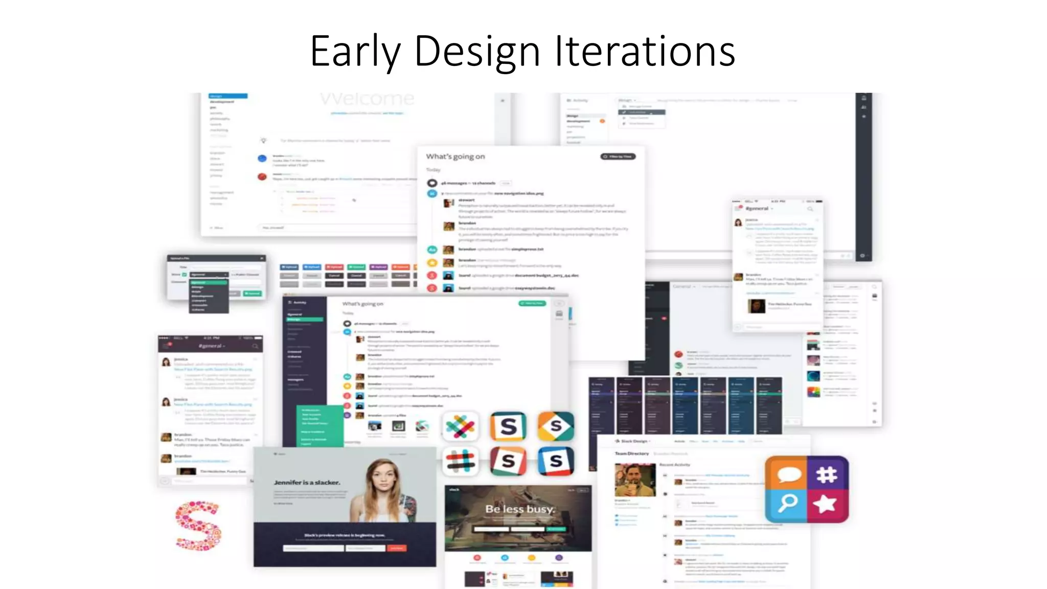 Early Design Iterations
 