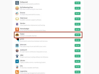 SlackにHubotを設定して対話する