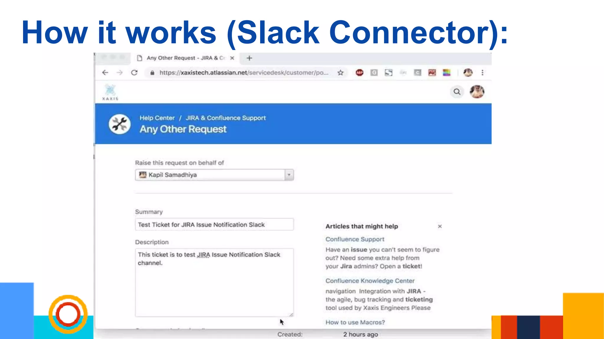 How it works (Slack Connector):
 