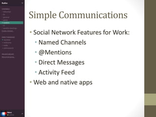 Slack presentation | PPTX