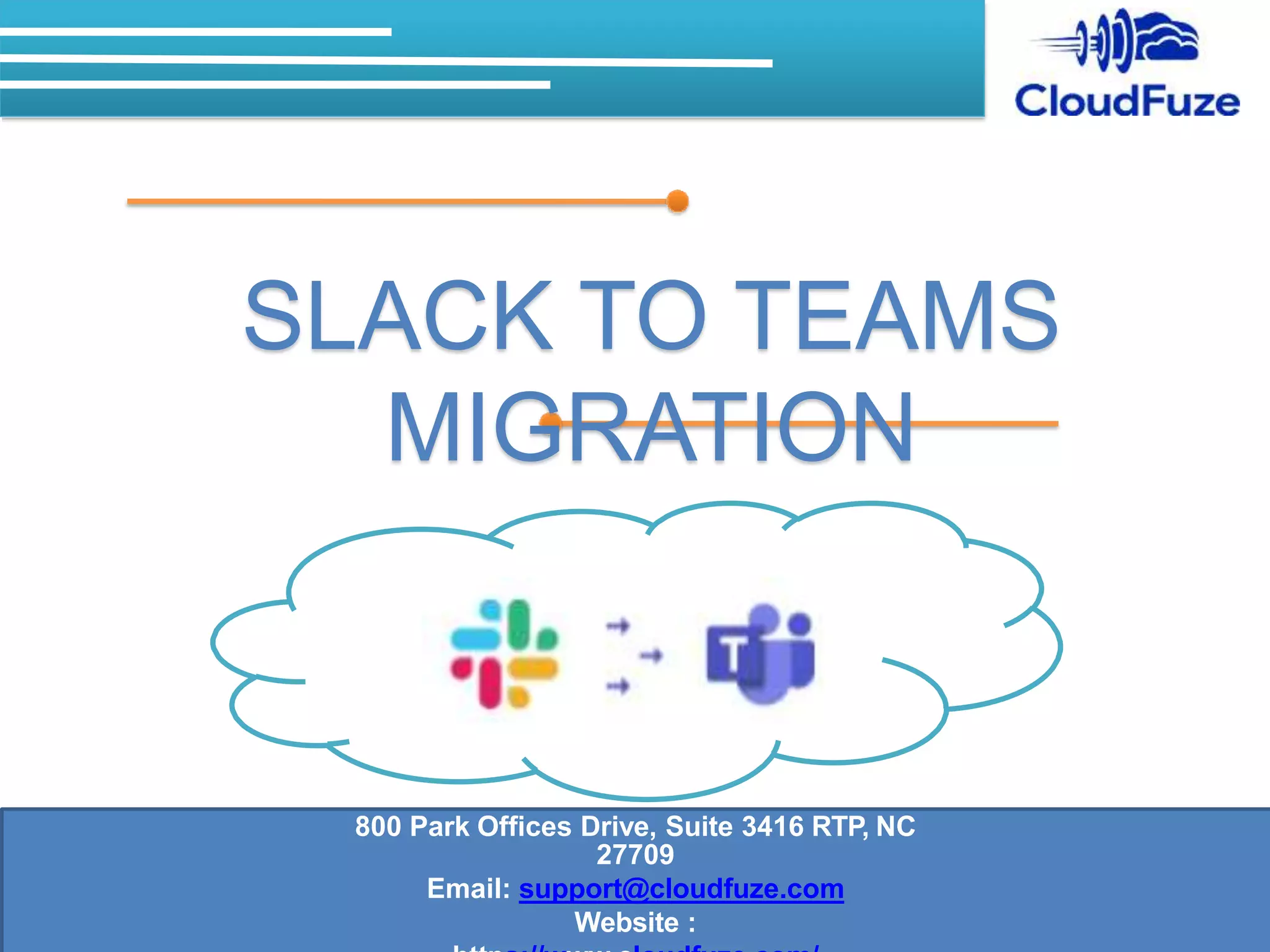 migrate from slack to microsoft teams PPT