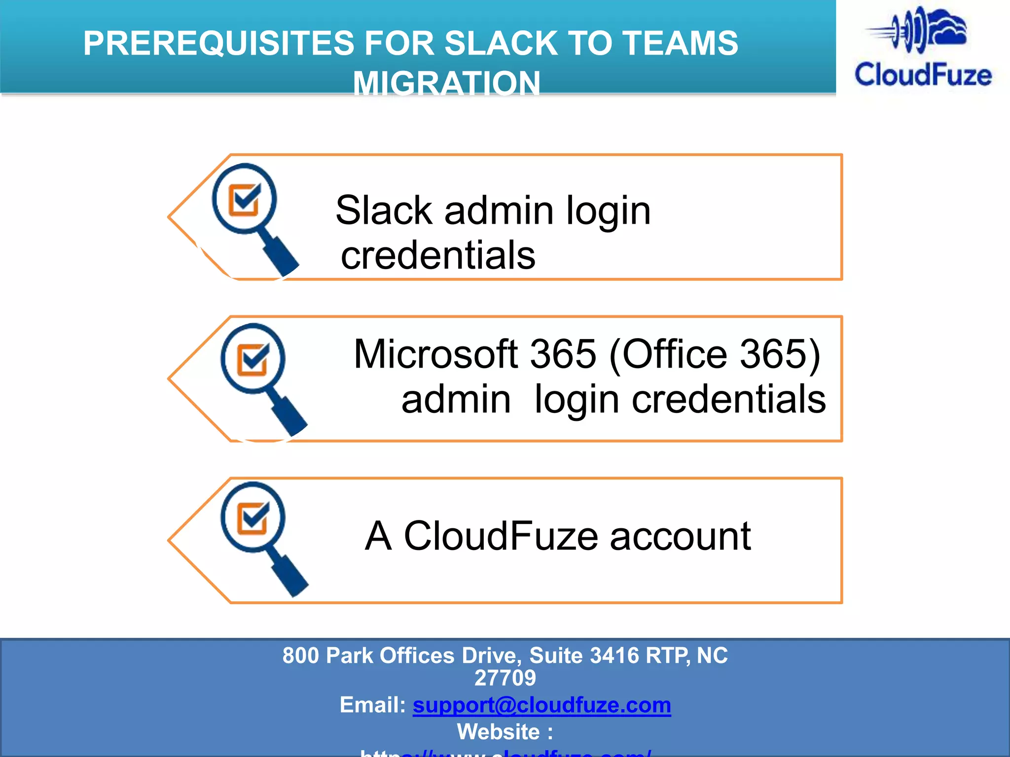 migrate from slack to microsoft teams PPT