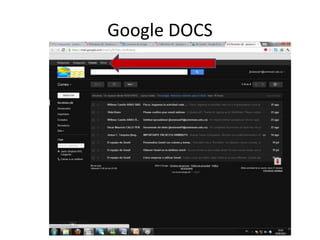 Google DOCS