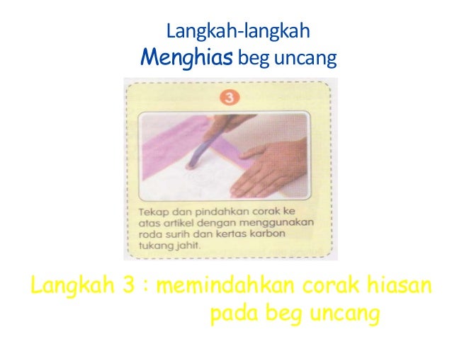 Slaid contoh artikel mudah jahitan Slaid contoh artikel mudah jahitan