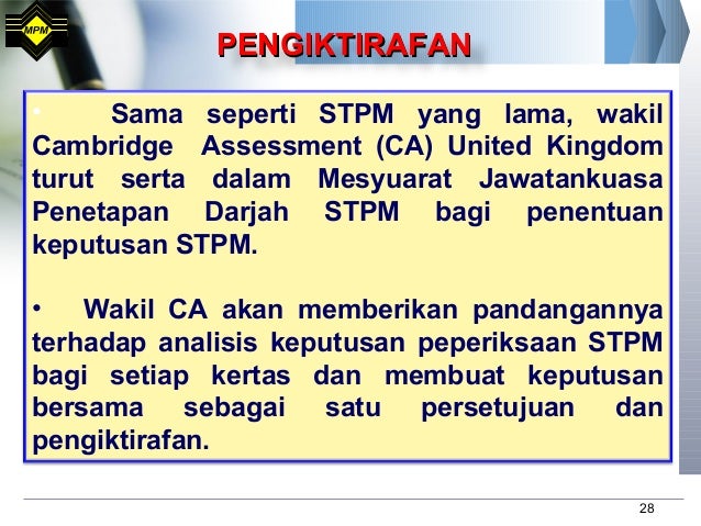 SISTEM MODULAR STPM 2014