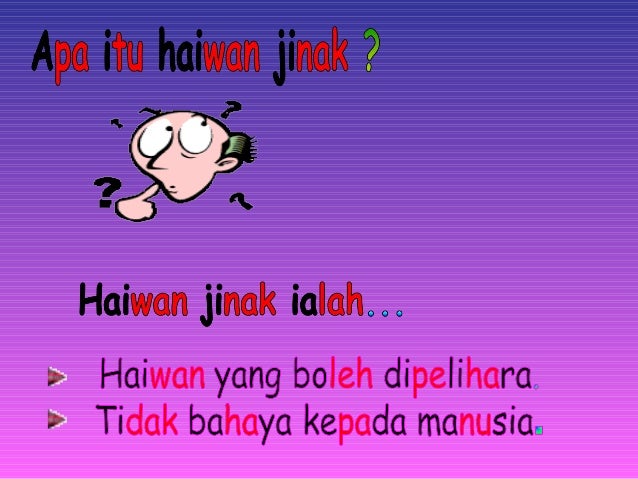 Slaid Mengenal Haiwan Oleh Cikgumar