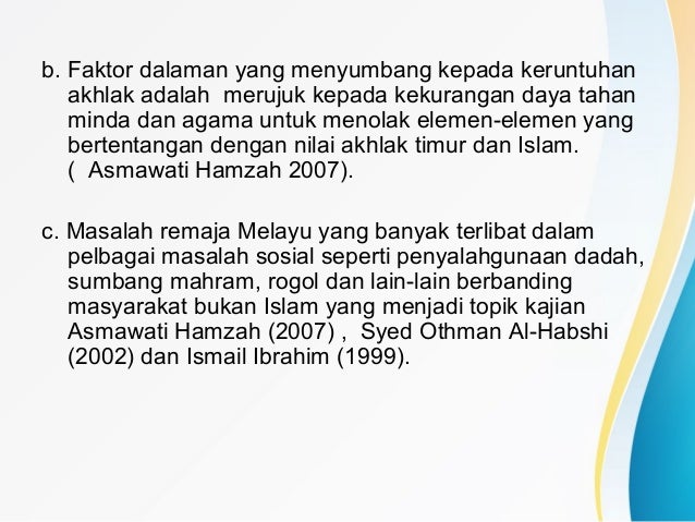 teks forum keruntuhan akhlak remaja