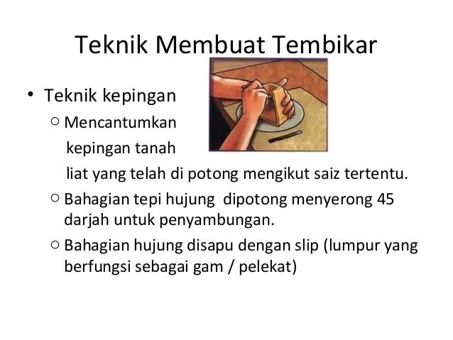 Slaid tembikar n alat domestik