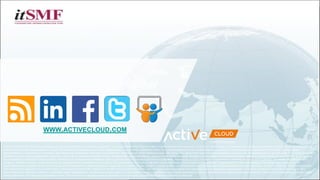 (c)2015, ActiveCloud. Автор(ы) информации, представленной в настоящем документе, и/или компания ActiveCloud не несут ответственности по каким бы то ни было претензиям по возмещению ущерба, понесенного в результате действий любого
конечного пользователя документа, который полагался на содержащуюся в нем информацию. Содержание документа может быть использовано только в информационных целях и не должно рассматриваться в качестве рекомендаций
применительно к конкретным ситуациям, действиям или операциям конечного пользователя. Информация представлена в виде «как есть», без каких-либо гарантий в отношении ее полноты или своевременности, без каких бы то ни было иных явно
выраженных или подразумеваемых гарантий и может быть изменена в любой момент времени без предварительного уведомления пользователей. Мнения и комментарии, высказанные здесь, являются отражением личного взгляда авторов, и не
как не связаны с позицией третьих сторон. Несмотря на приложенные авторами усилия, данные могут содержать неточности и ошибки. Некоторые ссылки указывают на документы, расположенные в других местах, например, на сайтах в сети
интернет. Авторы не несут ответственности за содержание этих документов и не могут контролировать политику их авторов или владельцев в отношений использования содержащейся в них информации. Все материалы и информация,
представленные в документе (включая тексты, фотоизображения, видеоматериалы, аудиозаписи, иллюстрации, дизайн, а также подбор, расположение и систематизация информационного представления), является объектом интеллектуальной
собственности и охраняется в соответствии с законодательством РФ о защите интеллектуальной собственности. При публичном использовании этих материалов и информации целиком или по частям ссылка на авторство обязательна. Все
использованные торговые названия и торговые марки принадлежат их законным владельцам и использованы только в ссылочных и/или информационных целях. Начало использования документа означает согласие пользователя с изложенными
здесь правилами. Все данные в документе носят исключительно информационный характер и ни при каких условиях не являются публичной офертой.
WWW.ACTIVECLOUD.COM
 