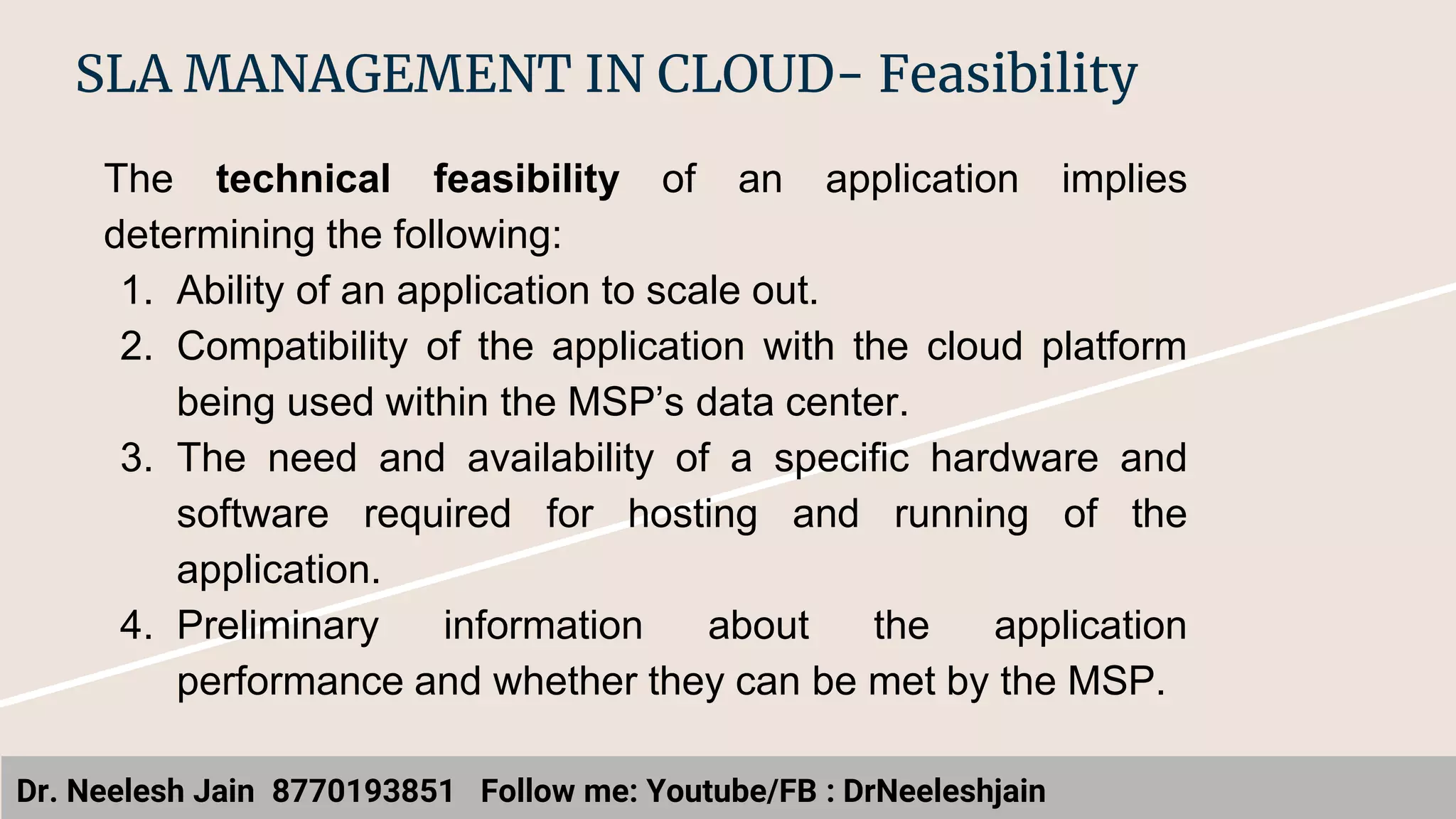 SLA Management in Cloud | PPTX