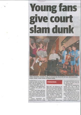 Slam Dunk as Little Taipans Funding announced 