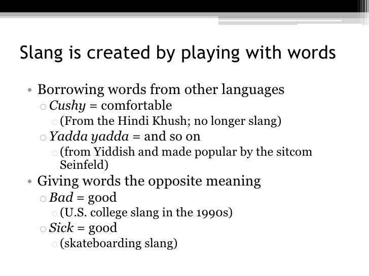 Slang