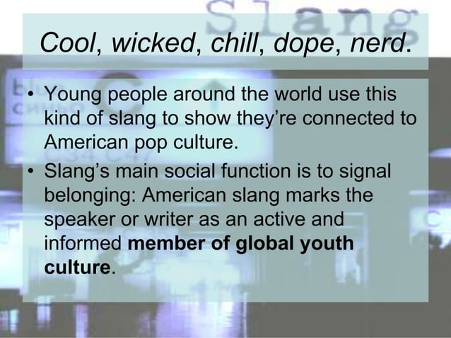 Slang