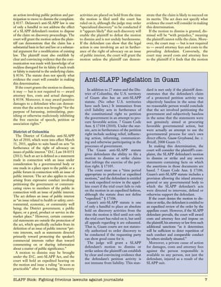 SLAPP Stick - Fighting Lawsuits Against Journalists | PDF