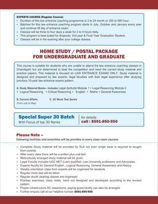 Surya Law Academy Prospectus 2017-18