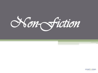 Non-Fiction
 