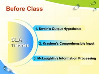 Sla teacher interview | PPT