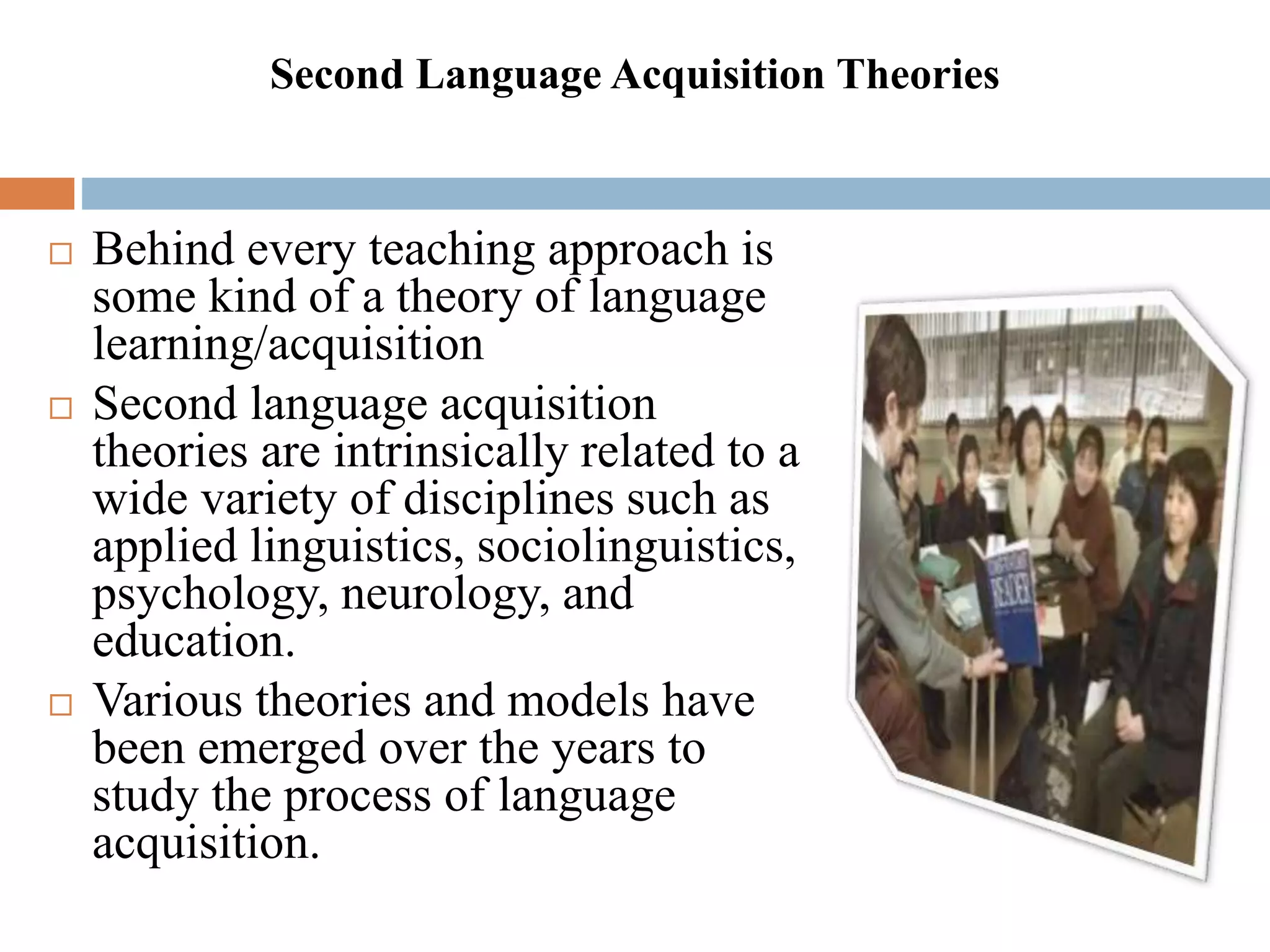 Second Language Acquisition Theories | PPTX
