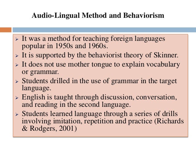 Second Language Acquisition Theories