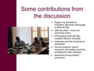  ILRI/BMZ safe food, fair food