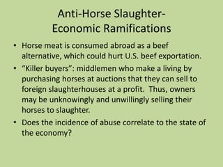 Veterinarians are NOT pro-slaughter…"It appears that the AVMA would rather support those profiting from this cruel industry than work effectively with the welfare community to protect horses. While they profess concern for the welfare of horses their action in this regard falls far short of the mark.” NenaWinand, D.V.M."It is intolerable that our professional association continues to support horse slaughter. The abject cruelty that our horses are being exposed to in Mexican slaughterhouses is beyond imagination and anyone concerned for the welfare of our horses ought to be doing everything he or she can to support quick passage of the American Horse Slaughter Prevention Act.”Nicholas Dodman, D.V.M., Founder of Veterinarians for Equine Welfare