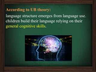 SLA and usage based theory | PPTX
