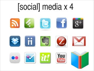 [social] media x 4
 