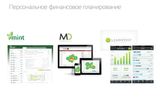 Персональное финансовое планирование 
 
