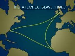 THE ATLANTIC SLAVE TRADE
 