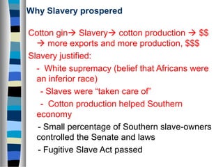 Slavery cotton ppt section 8 2 updated